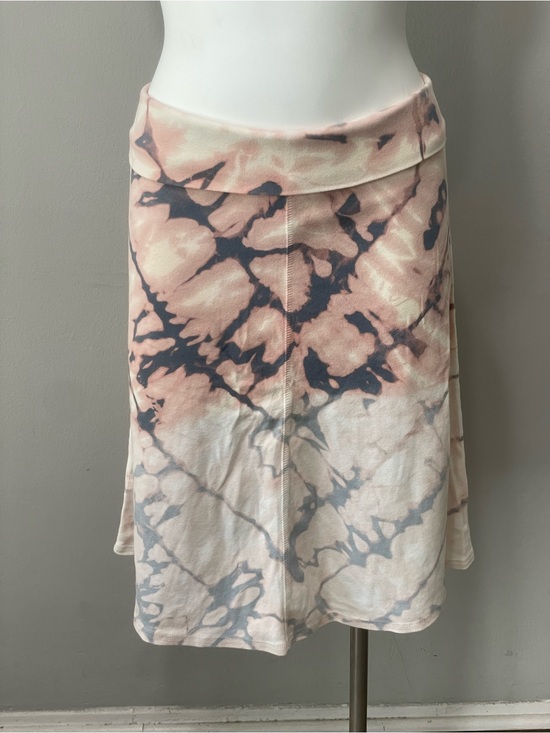 Hard Tail Dresses & Skirts - Hard Tail Peach and Gray Tie-Dye A-Line Skirt